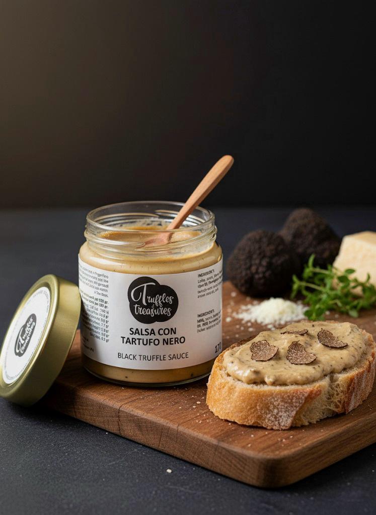 Salsa con tartufo estivo e parmigiano