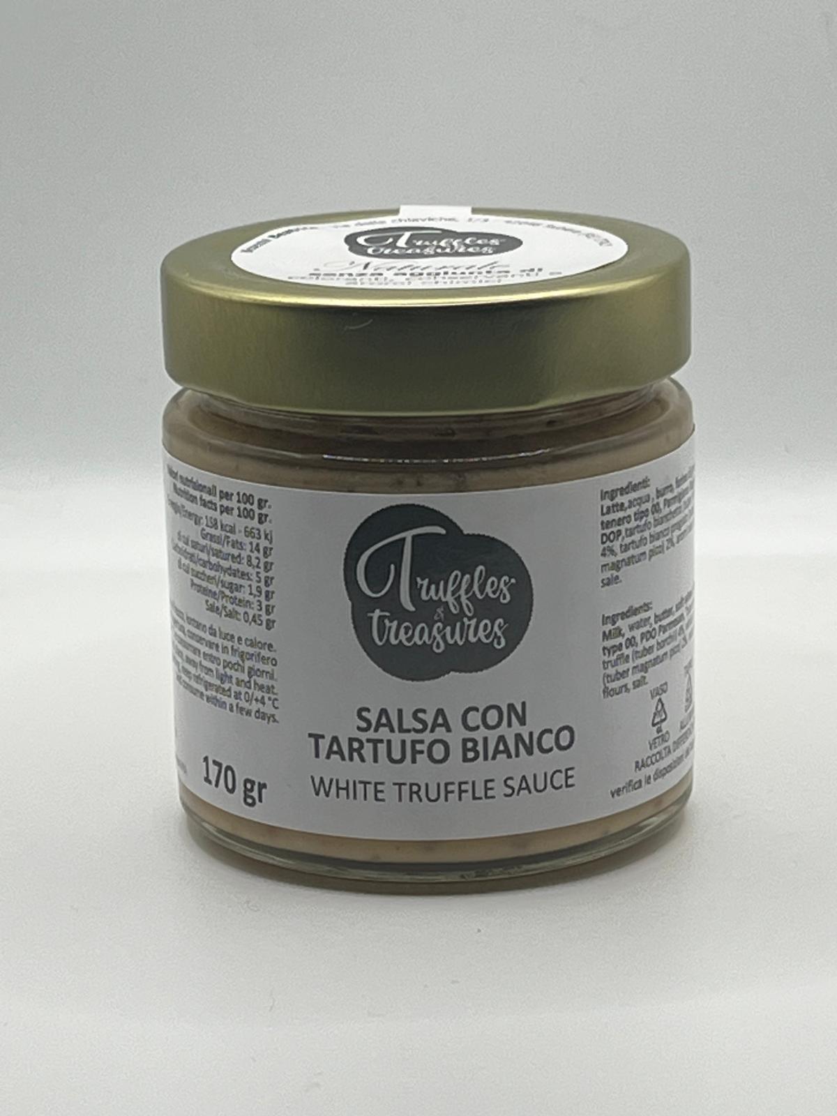 Salsa con Tartufo Bianco e Parmigiano