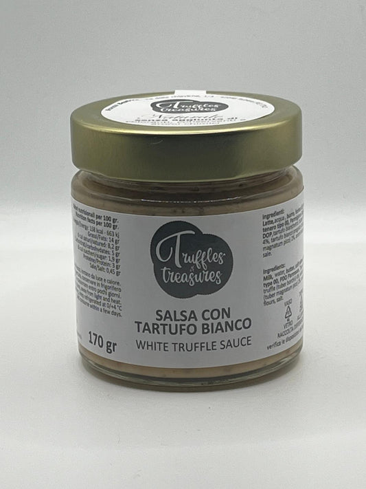 Salsa con Tartufo Bianco e Parmigiano