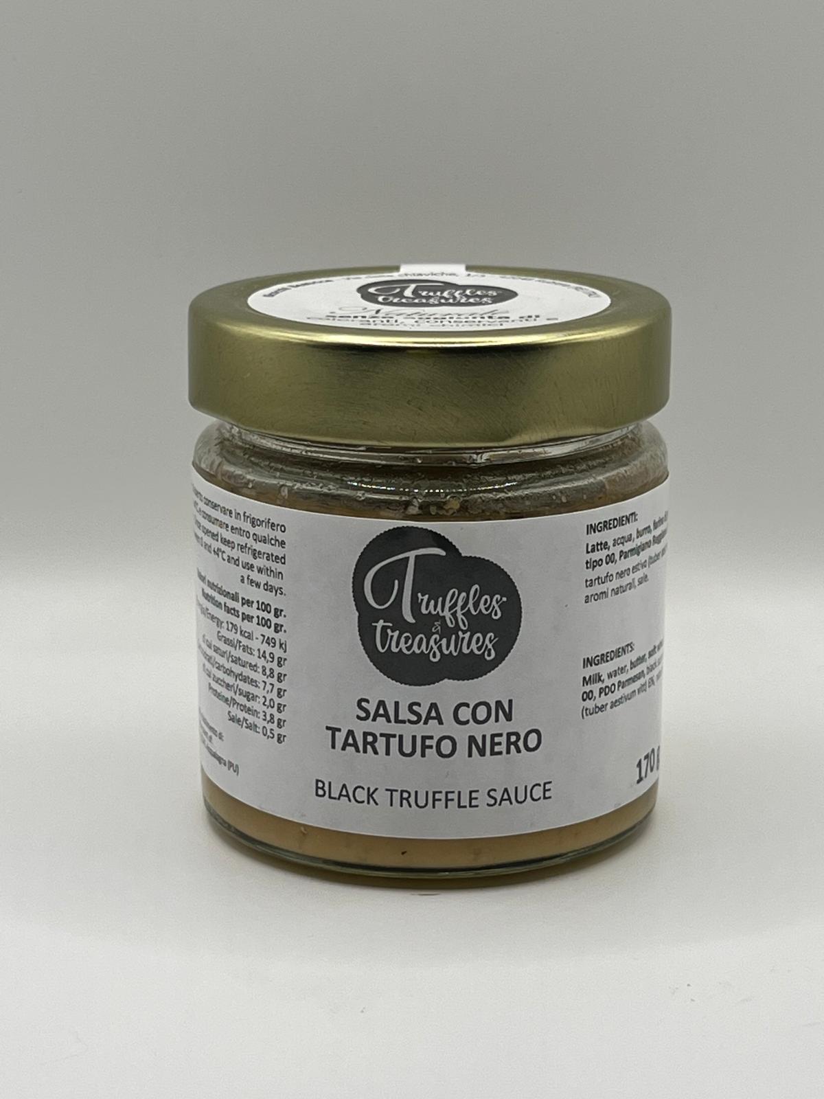 Salsa con tartufo estivo e parmigiano